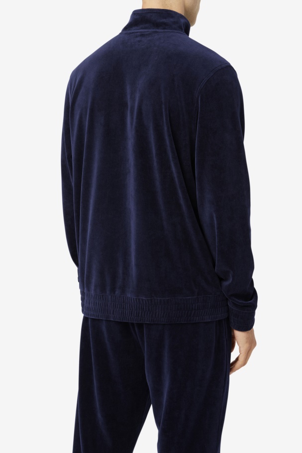 Jaqueta De Veludo Fila O-fit Marinho