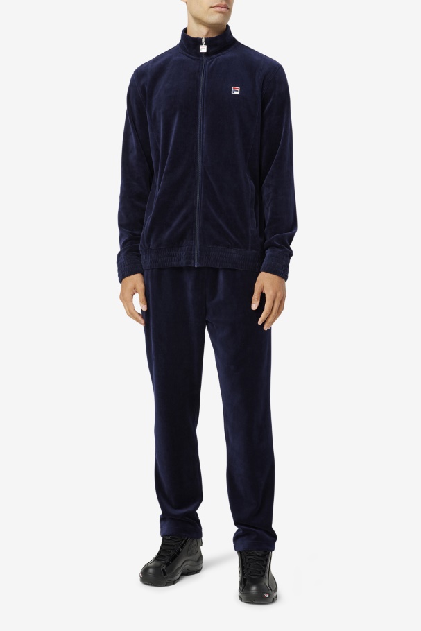 Jaqueta De Veludo Fila O-fit Marinho