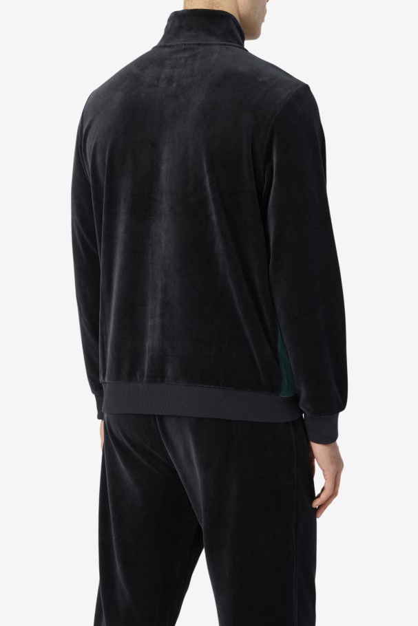 Jaqueta De Veludo Marten Preto/june Bug/golden Glow Fila