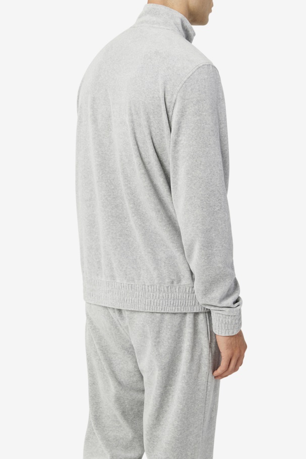 Jaqueta De Veludo O-fit Urze Cinza Fila