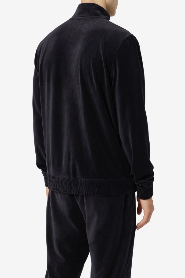 Jaqueta De Veludo Preta O-fit Fila