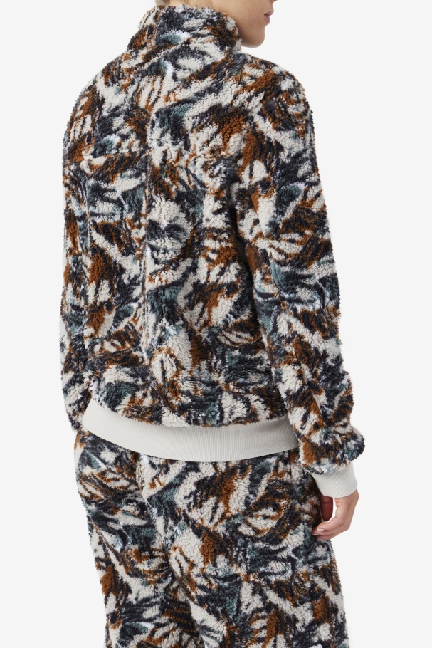 Jaqueta Fila Drawe Sherpa Garça/tempestade/lago Profundo