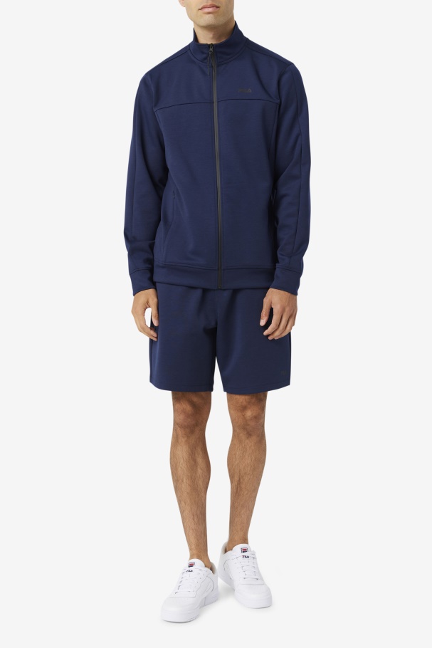 Jaqueta Fila Gonal Zip Jaqueta Peacoat/preta