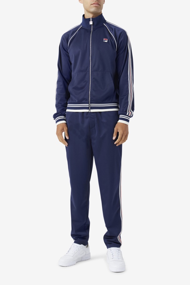 Jaqueta Fila Lavin Azul Marinho/garça/vermelho