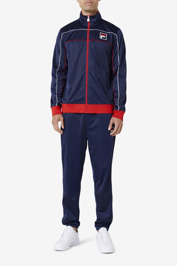 Jaqueta Fila Marinho/vermelho/branco Wayan