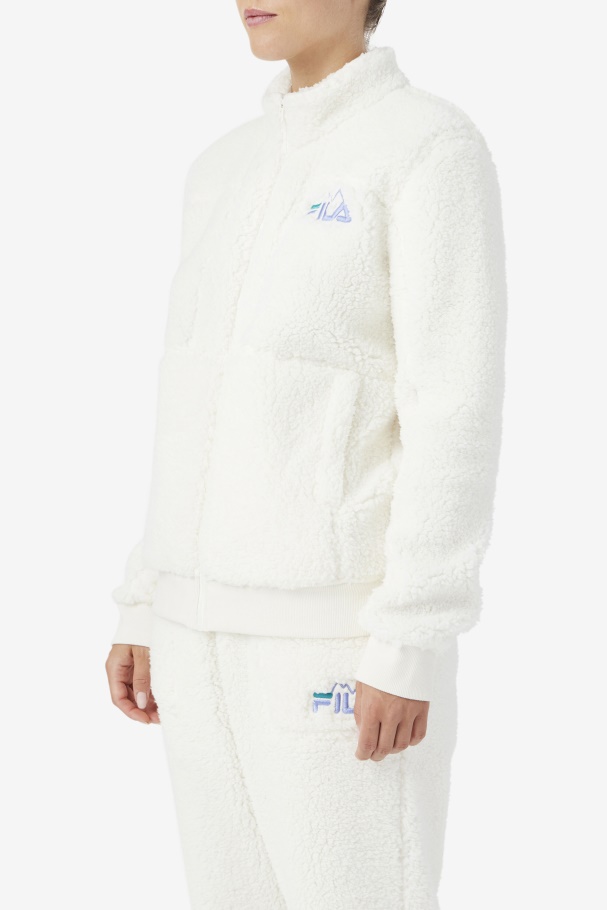 Jaqueta Garça Fila/jacarandá/lago Profundo Freyja Sherpa