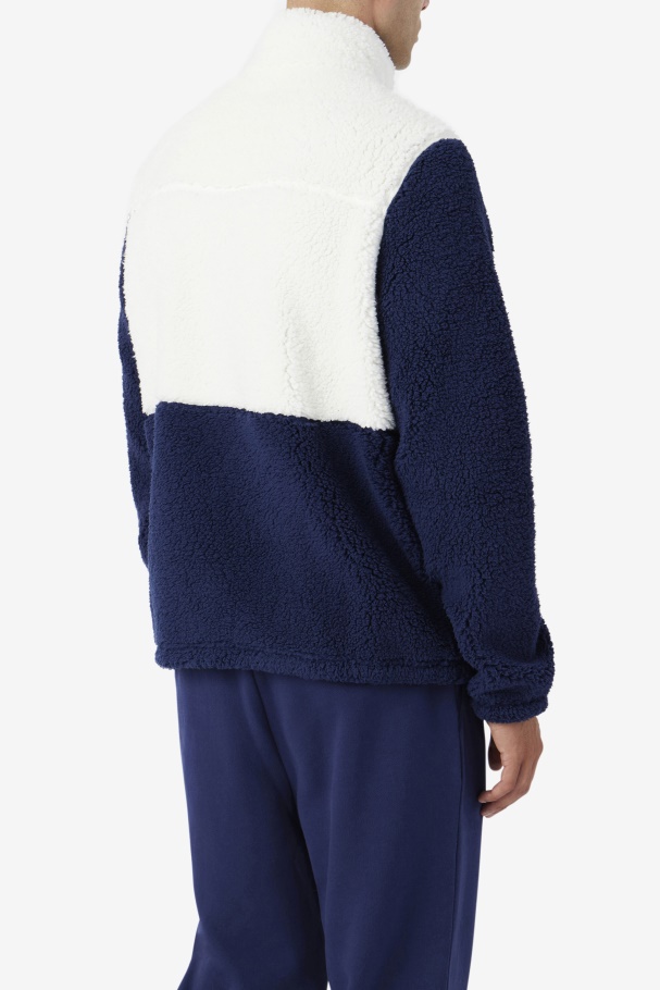 Jaqueta Garça/marinha/lago Profundo Fila Ravi Sherpa