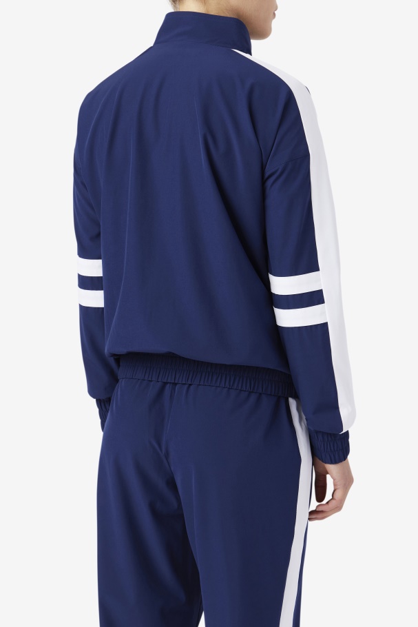 Jaqueta Jovia Azul Marinho/branco Fila