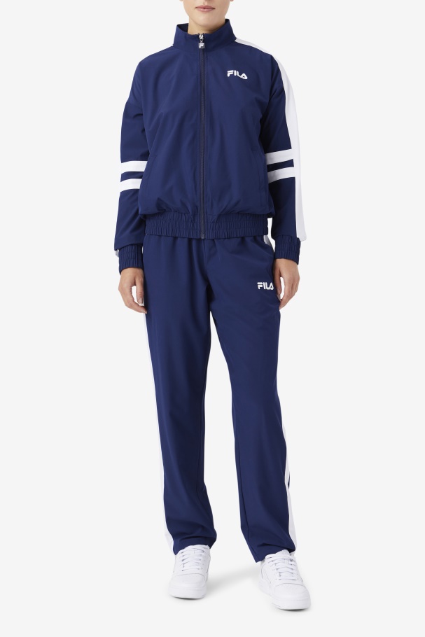 Jaqueta Jovia Azul Marinho/branco Fila