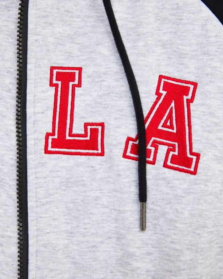 Jaqueta Luis Masculina Fila Cinza Claro Marle