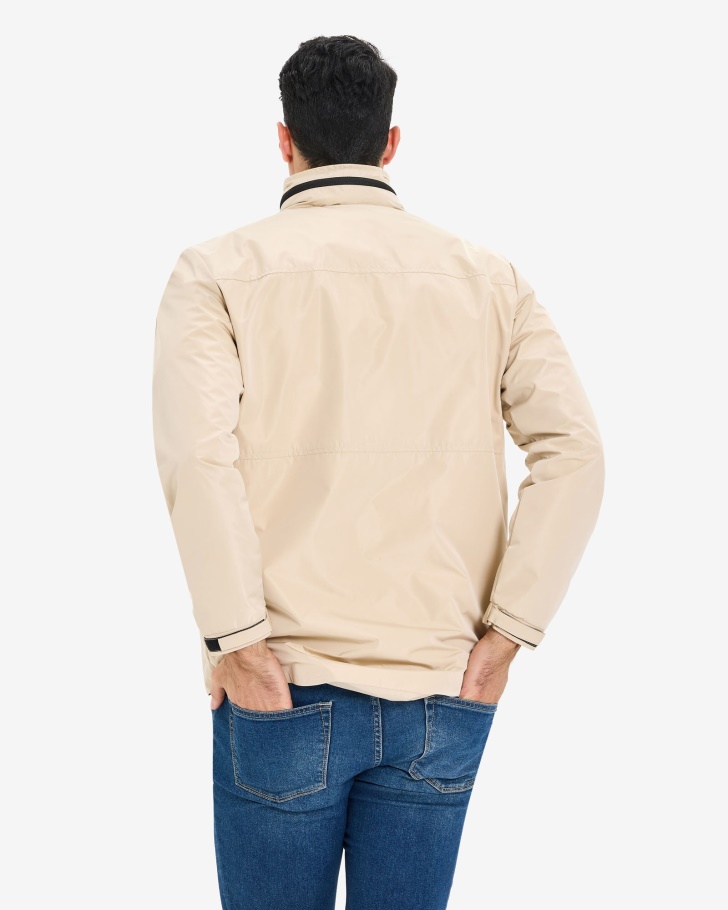 Jaqueta Masculina Marcelo Fila Cósmica Amêndoa