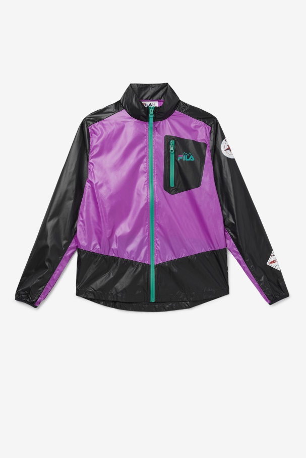 Jaqueta Pinnacle Fila Roxo/preto/verde