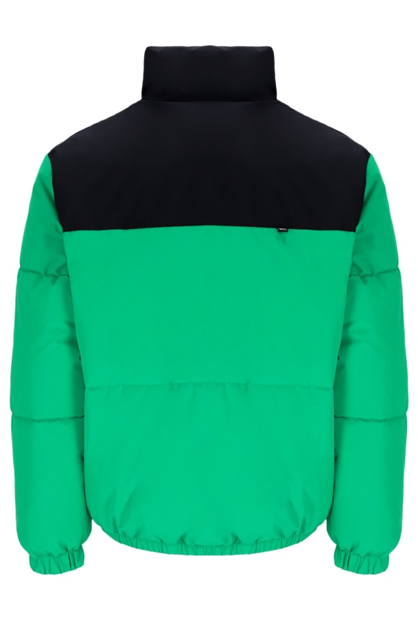 Jaqueta Puffer Unissex Com Recortes Fila Evan