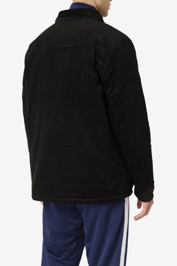 Jaqueta Reversível Preta/june Bug Crank Fila