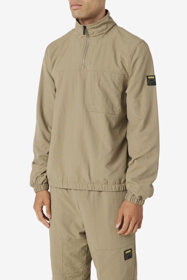 Jaqueta Verde Magnus 1/4 Com Zíper Fila Covert