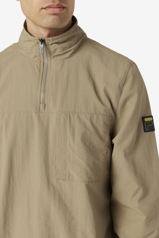 Jaqueta Verde Magnus 1/4 Com Zíper Fila Covert