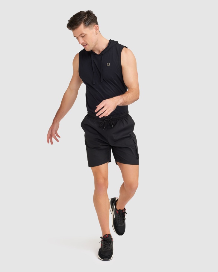 Jett Curto Masculino Fila Preto