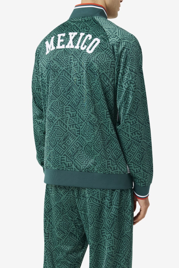 Junho Bug/branco/vermelho Ardente Fila México Jaqueta