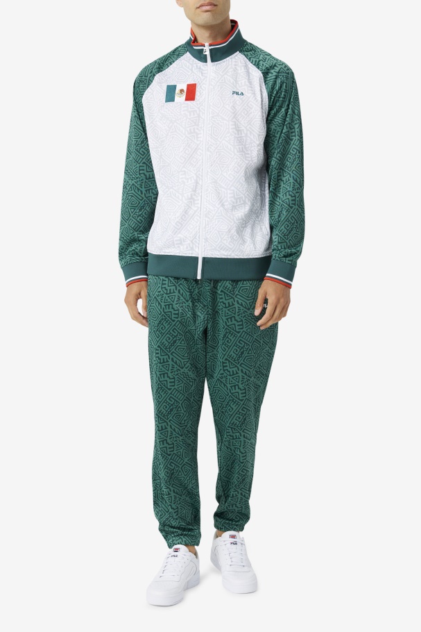 Junho Bug/branco/vermelho Ardente Fila México Jaqueta