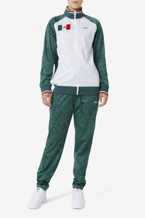 Junho Bug/branco/vermelho Ardente Fila México Jaqueta