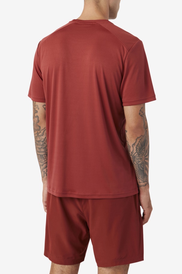 Kaab Crew Fila Castanho Avermelhado/preto