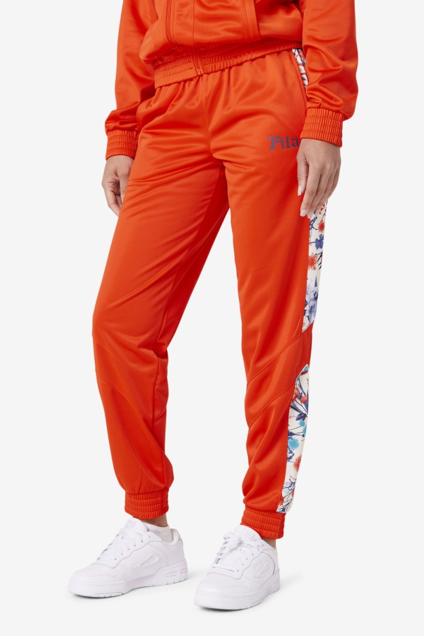 Kiara Track Pant Orangecom Fila