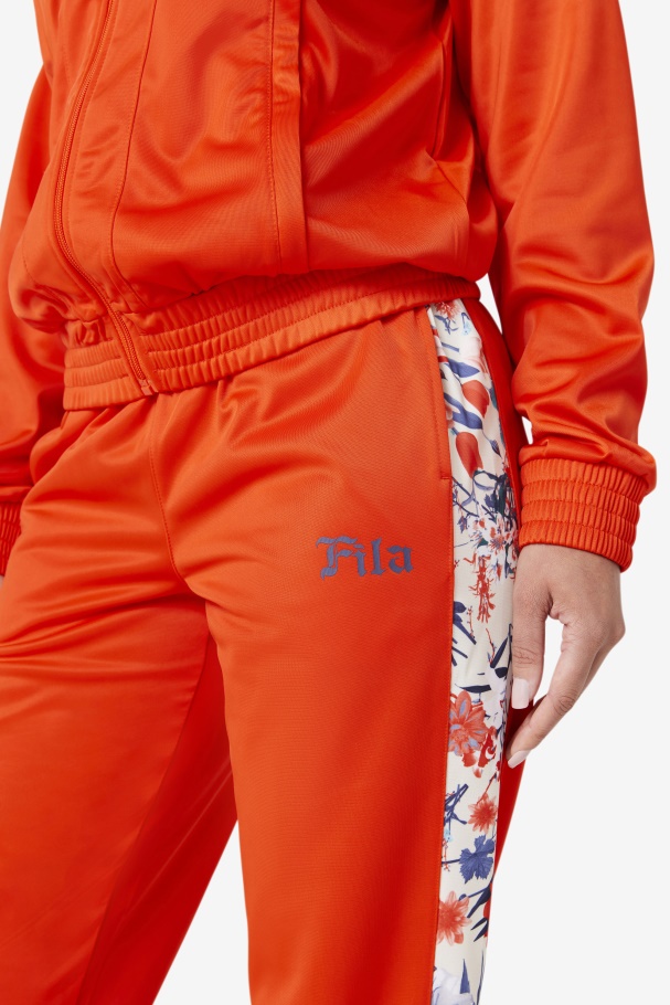Kiara Track Pant Orangecom Fila