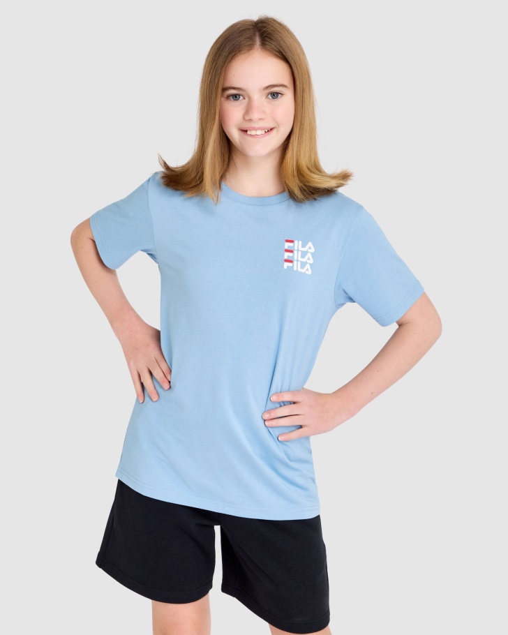 Kid\s Ripley Tee Glacier Lake Fila