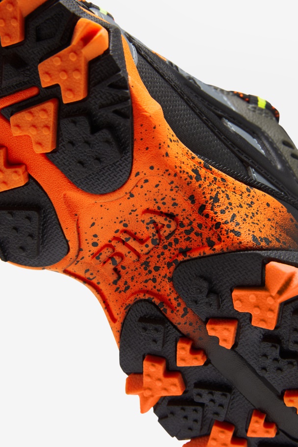 Laranja/asfalto/preto Fila Grande Infantil Oakmont Tr
