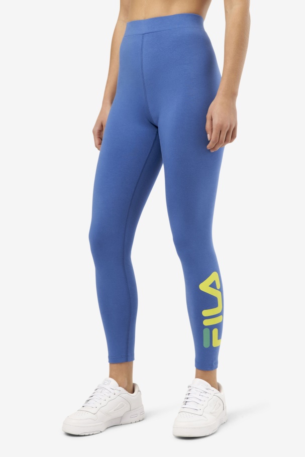 Legging Fila Elora Brilhante Cobalto