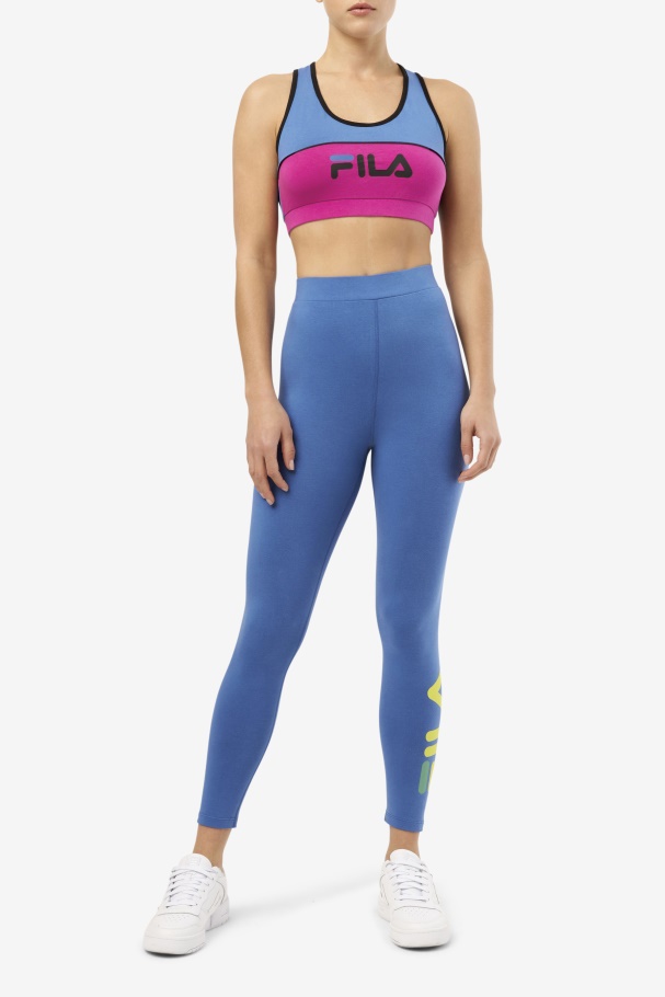 Legging Fila Elora Brilhante Cobalto