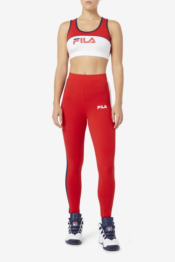 Legging Fila Mercê Vermelha