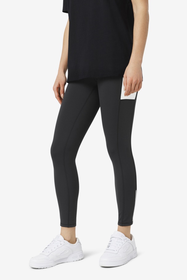 Legging Fila Preta Performance Fina