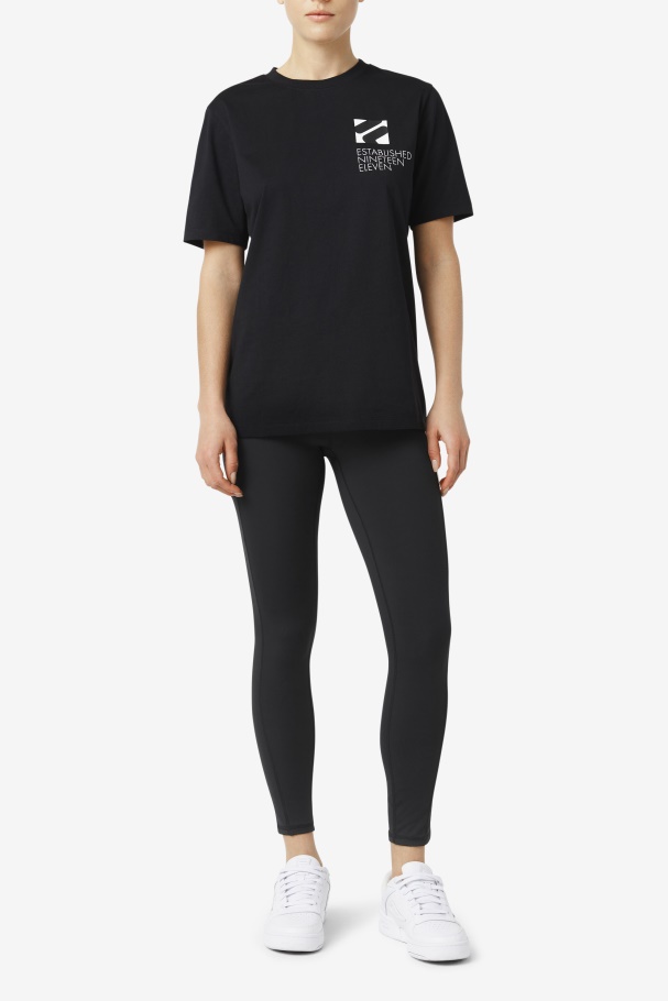 Legging Fila Preta Performance Fina