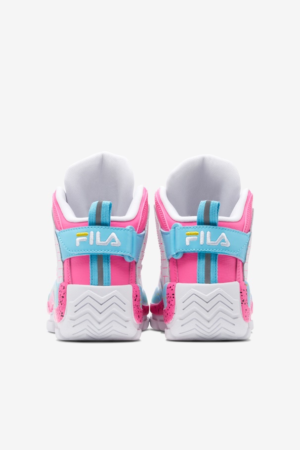 Little Kids\ Grant Hill 2 Fila Branco/rosa/anchova