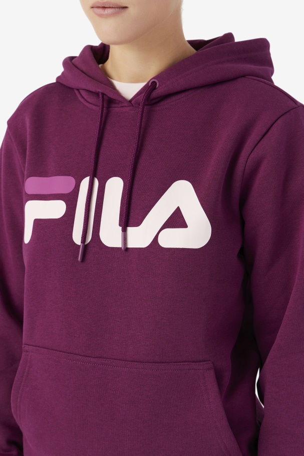 Lucy Hoodie Fila Uva Vinho/potpourri/rouge