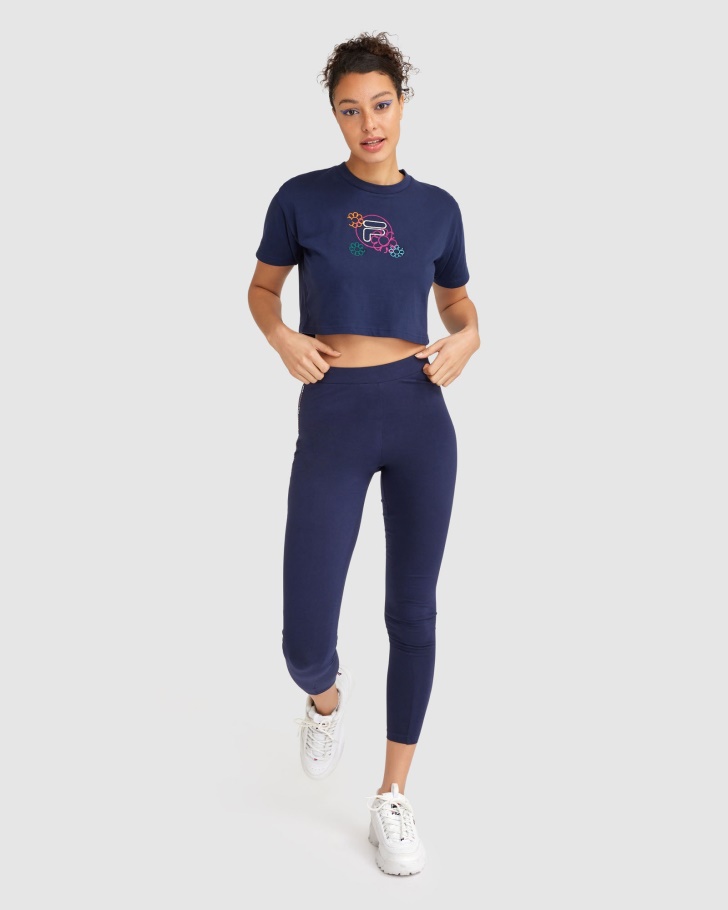 Luva Raposa Feminina Legging Marinho Fila