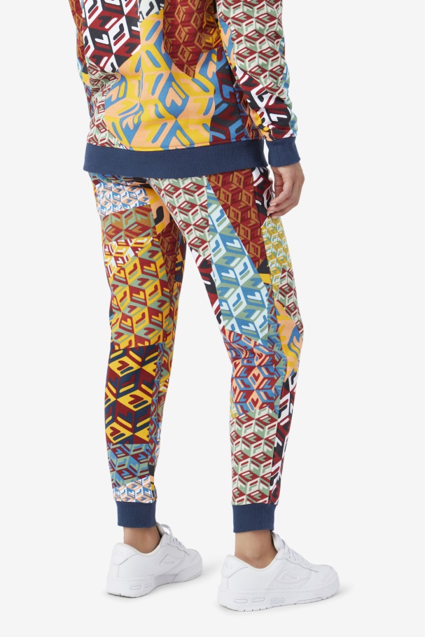 Magdalena Jogger Fila Oceano/amarelo/branco