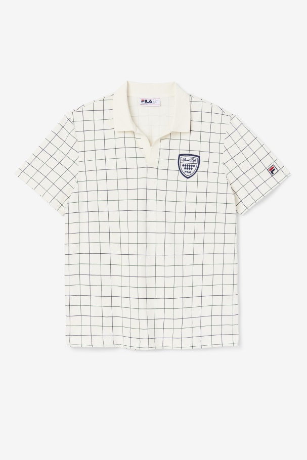 Mand Polo Gardenia/june Bug/navy Row