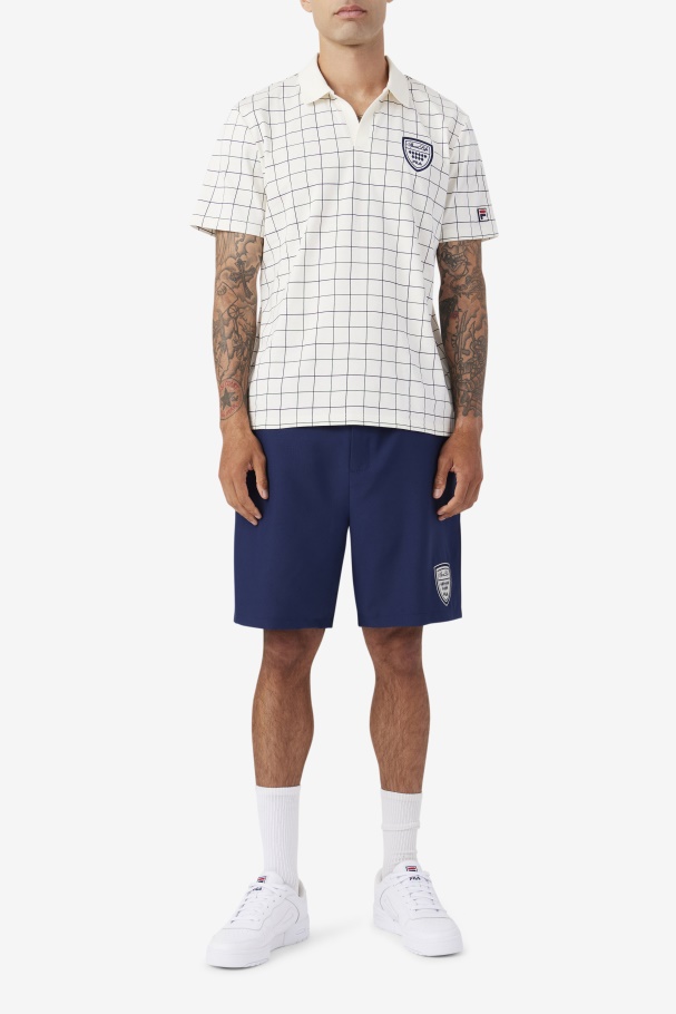 Mand Polo Gardenia/june Bug/navy Row