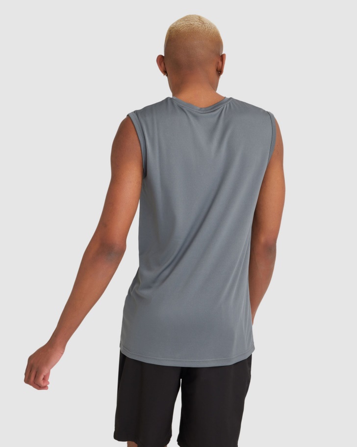 Masculino Caleb Qdry Tank Fila De Sementes De Papoula