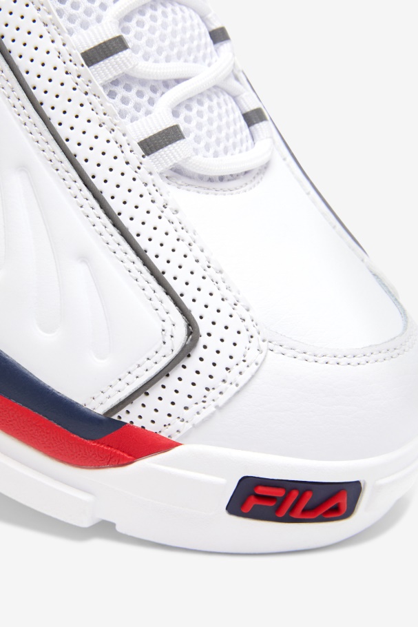 Masculino Grant Hill 2 Game Break Branco/blues/vermelho Fila