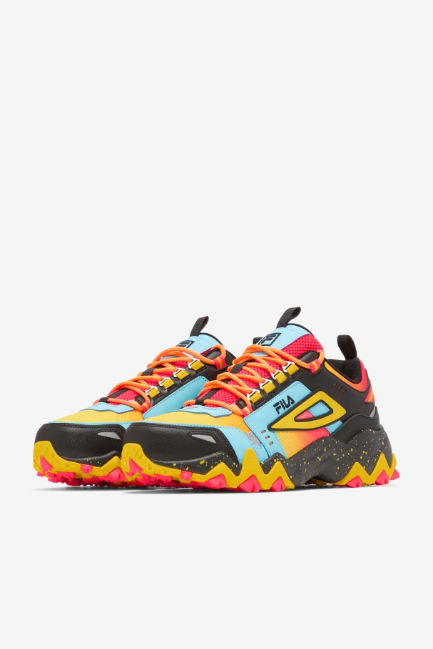 Masculino Oakmont Tr Diva Rosa/limão/preto Fila