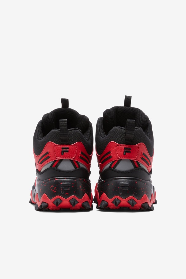 Masculino Oakmont Tr Mid Fila Vermelho/preto/prata Metalizado