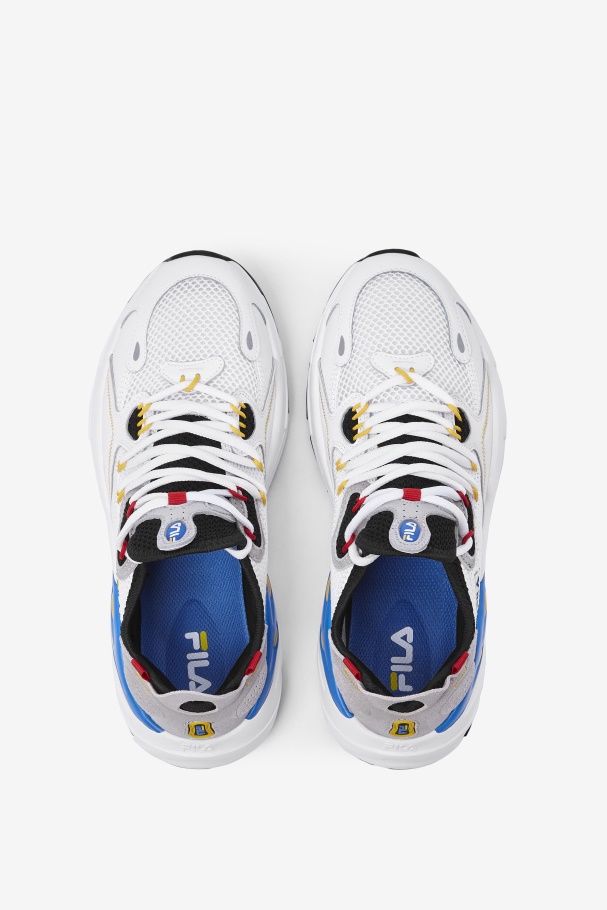 Masculino Ray Tacer Evo 2 Branco/preto/azul Fila