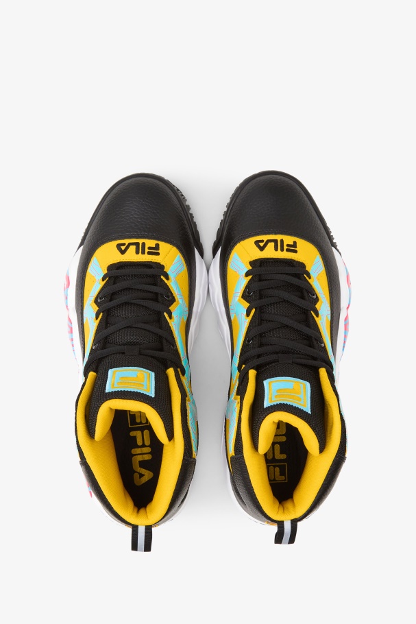 Mb Fila Masculino Preto/limão/anchova