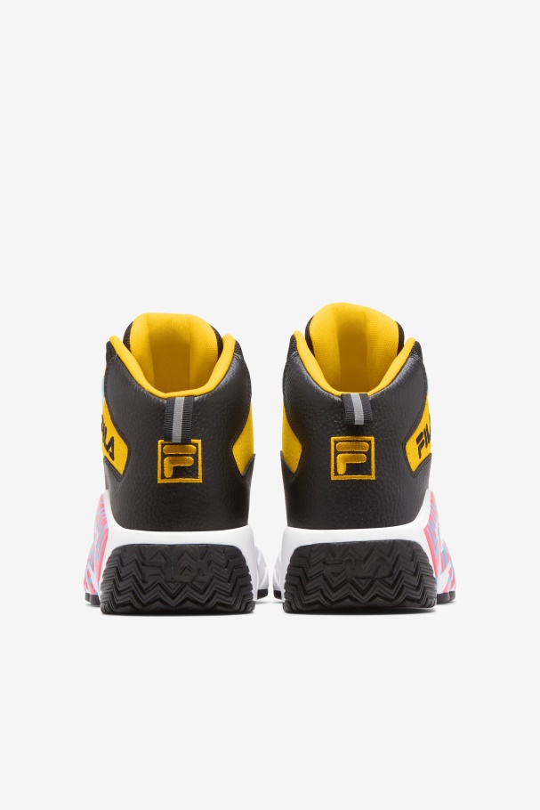 Mb Fila Masculino Preto/limão/anchova