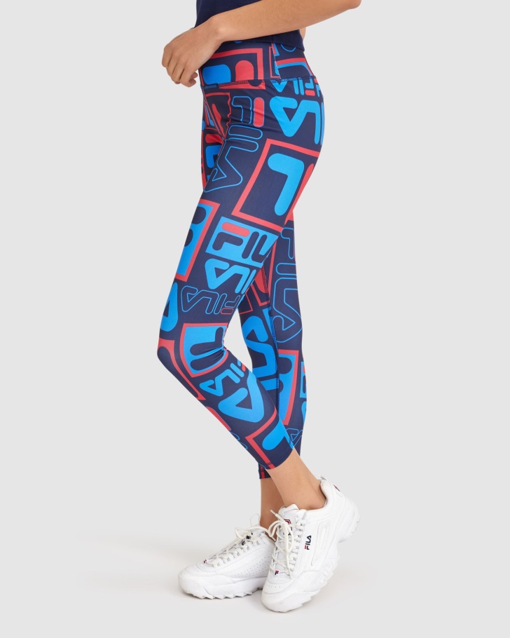 Meias Femininas Fila Anja New Marinho