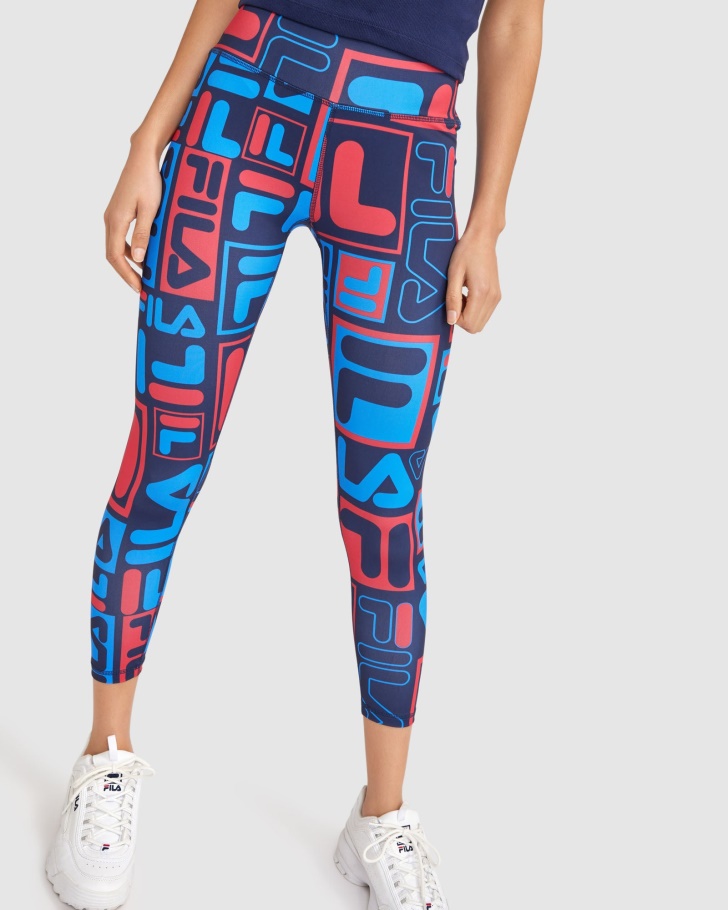 Meias Femininas Fila Anja New Marinho