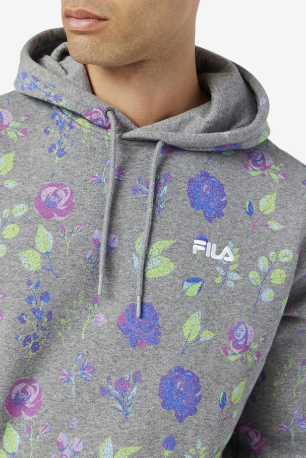 Moletom Com Capuz Ashokane Fila Urze/estampa Floral